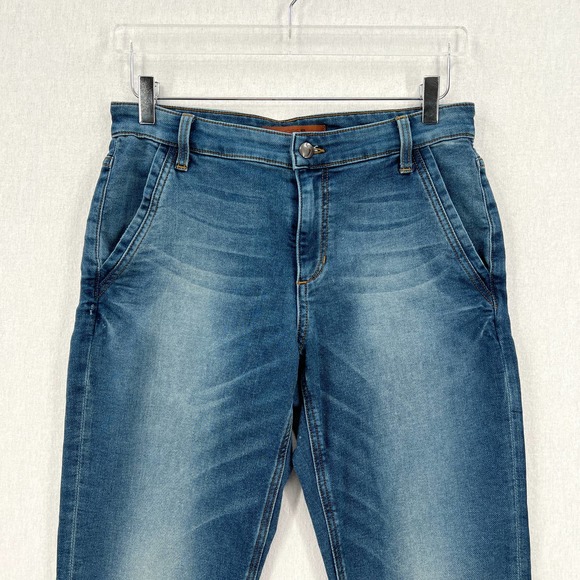 JOES JEANS Jogger Jean Womens Small Blue Tapered Track Mid Rise Comfort Pockets - Picture 3 of 16